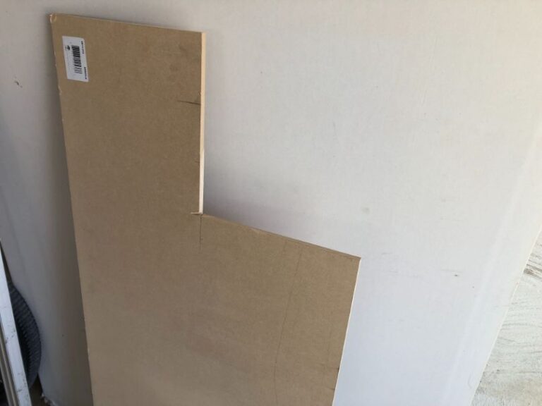 MDF miter saw storage box