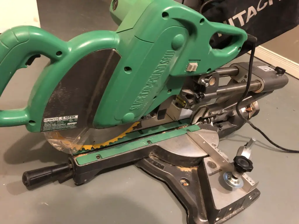 hitachi miter saw