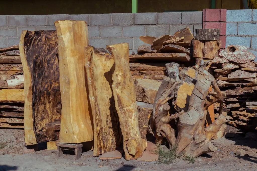 How To Store Live Edge Wood Slabs