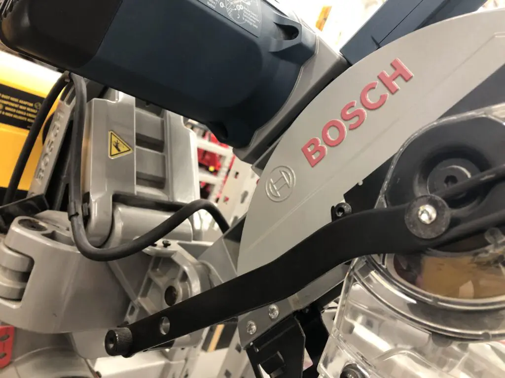 Bosch soft start miter saw