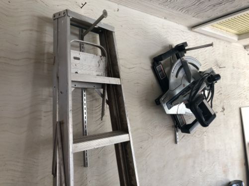 how to store miter saw